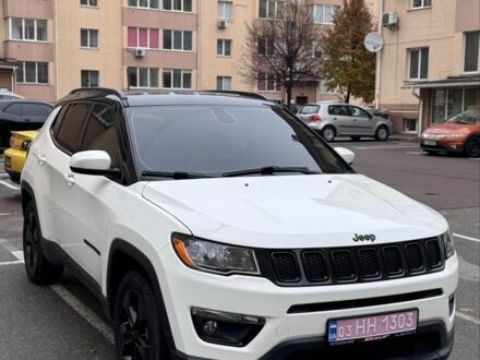Белый Джип Компас, объемом двигателя 2.4 л и пробегом 131 тыс. км за 15200 $, фото 1 на Automoto.ua