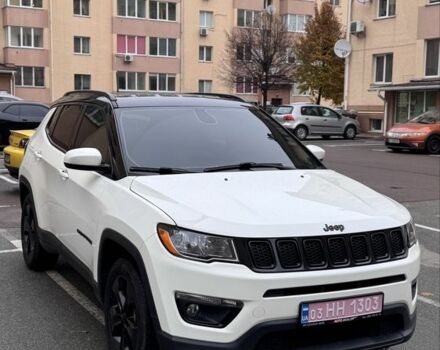 Белый Джип Компас, объемом двигателя 2.4 л и пробегом 131 тыс. км за 15200 $, фото 1 на Automoto.ua