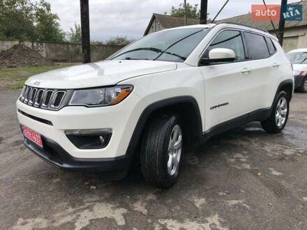 Білий Джип Compass, об'ємом двигуна 2.4 л та пробігом 52 тис. км за 15500 $, фото 1 на Automoto.ua