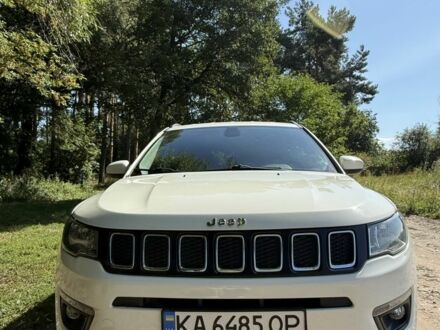 Білий Джип Compass, об'ємом двигуна 2.4 л та пробігом 130 тис. км за 14943 $, фото 1 на Automoto.ua