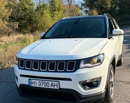 Белый Джип Компас, объемом двигателя 2.4 л и пробегом 111 тыс. км за 15700 $, фото 1 на Automoto.ua