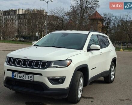 Белый Джип Компас, объемом двигателя 2.36 л и пробегом 56 тыс. км за 17800 $, фото 1 на Automoto.ua