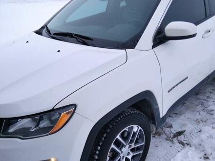 Белый Джип Компас, объемом двигателя 2.4 л и пробегом 100 тыс. км за 14600 $, фото 1 на Automoto.ua