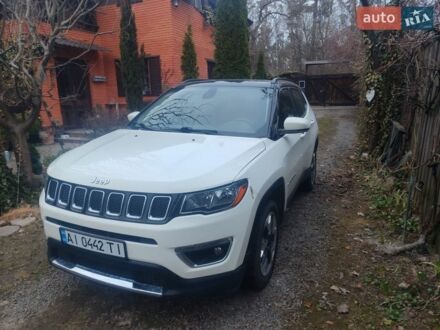 Білий Джип Compass, об'ємом двигуна 2.36 л та пробігом 106 тис. км за 14000 $, фото 1 на Automoto.ua