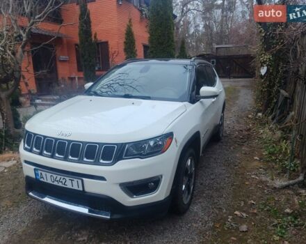 Белый Джип Компас, объемом двигателя 2.36 л и пробегом 106 тыс. км за 14000 $, фото 1 на Automoto.ua
