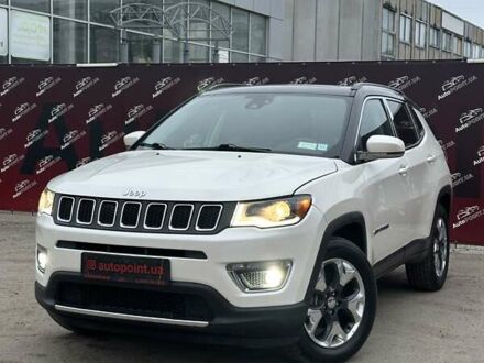 Белый Джип Компас, объемом двигателя 2.4 л и пробегом 101 тыс. км за 16800 $, фото 1 на Automoto.ua