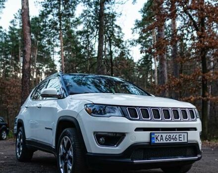 Белый Джип Компас, объемом двигателя 2.36 л и пробегом 126 тыс. км за 16900 $, фото 1 на Automoto.ua