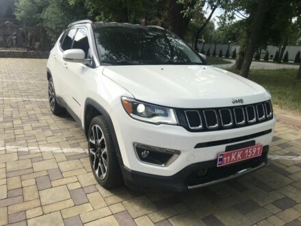 Белый Джип Компас, объемом двигателя 2.4 л и пробегом 73 тыс. км за 15500 $, фото 1 на Automoto.ua