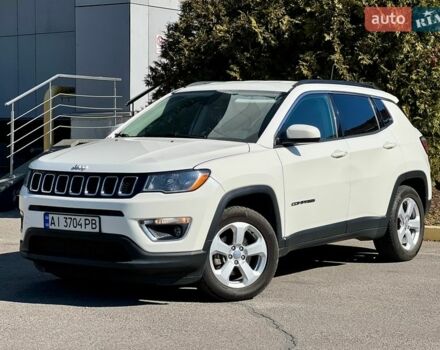 Белый Джип Компас, объемом двигателя 2.4 л и пробегом 68 тыс. км за 15800 $, фото 1 на Automoto.ua