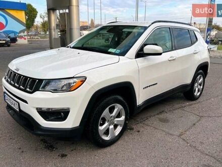 Белый Джип Компас, объемом двигателя 2.36 л и пробегом 117 тыс. км за 14900 $, фото 1 на Automoto.ua