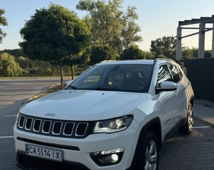 Белый Джип Компас, объемом двигателя 2.4 л и пробегом 77 тыс. км за 13505 $, фото 1 на Automoto.ua