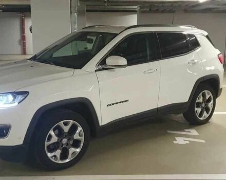 Білий Джип Compass, об'ємом двигуна 2 л та пробігом 90 тис. км за 12000 $, фото 1 на Automoto.ua