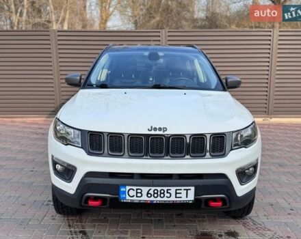 Белый Джип Компас, объемом двигателя 2.36 л и пробегом 182 тыс. км за 15700 $, фото 1 на Automoto.ua