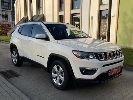 Белый Джип Компас, объемом двигателя 2.4 л и пробегом 47 тыс. км за 14800 $, фото 1 на Automoto.ua