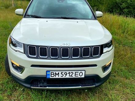 Білий Джип Compass, об'ємом двигуна 2.4 л та пробігом 117 тис. км за 16000 $, фото 1 на Automoto.ua