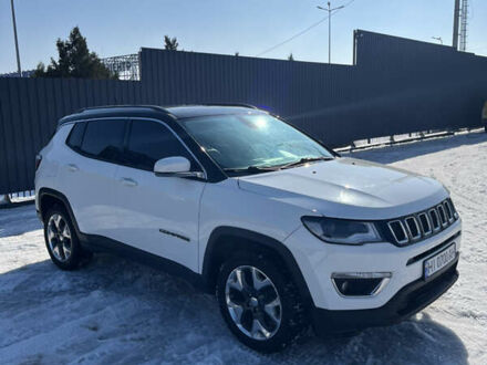 Белый Джип Компас, объемом двигателя 2.36 л и пробегом 107 тыс. км за 16900 $, фото 1 на Automoto.ua