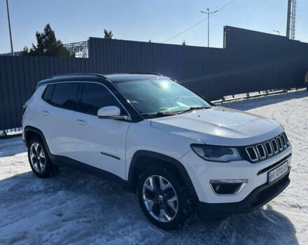 Белый Джип Компас, объемом двигателя 2.36 л и пробегом 107 тыс. км за 16900 $, фото 1 на Automoto.ua