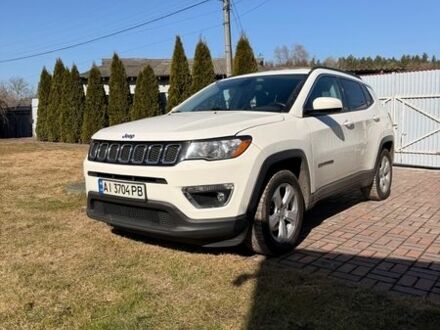 Белый Джип Компас, объемом двигателя 2.4 л и пробегом 68 тыс. км за 16500 $, фото 1 на Automoto.ua