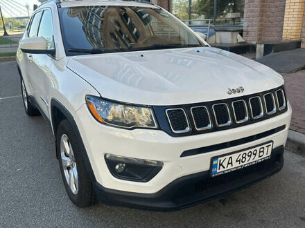 Белый Джип Компас, объемом двигателя 2.36 л и пробегом 75 тыс. км за 14800 $, фото 1 на Automoto.ua
