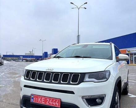 Белый Джип Компас, объемом двигателя 2.4 л и пробегом 132 тыс. км за 14800 $, фото 1 на Automoto.ua
