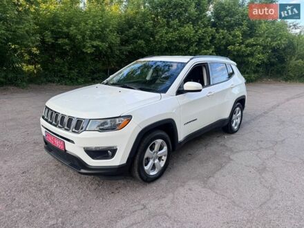 Білий Джип Compass, об'ємом двигуна 2.4 л та пробігом 160 тис. км за 13200 $, фото 1 на Automoto.ua