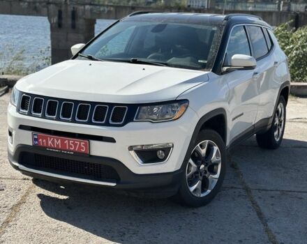Белый Джип Компас, объемом двигателя 2.4 л и пробегом 115 тыс. км за 15000 $, фото 1 на Automoto.ua