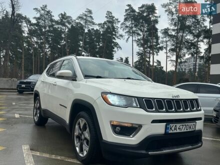Белый Джип Компас, объемом двигателя 2.36 л и пробегом 145 тыс. км за 16000 $, фото 1 на Automoto.ua