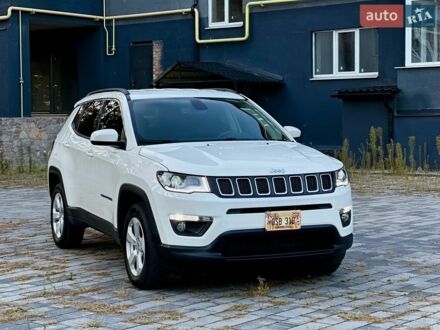 Білий Джип Compass, об'ємом двигуна 2.4 л та пробігом 95 тис. км за 15700 $, фото 1 на Automoto.ua