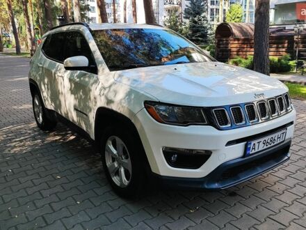 Білий Джип Compass, об'ємом двигуна 2.36 л та пробігом 95 тис. км за 16900 $, фото 1 на Automoto.ua