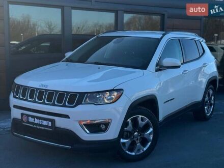 Белый Джип Компас, объемом двигателя 2.4 л и пробегом 141 тыс. км за 15900 $, фото 1 на Automoto.ua