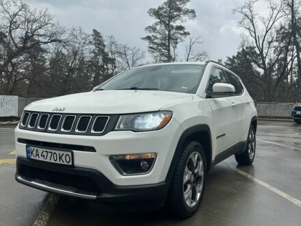 Білий Джип Compass, об'ємом двигуна 2.4 л та пробігом 145 тис. км за 18000 $, фото 1 на Automoto.ua