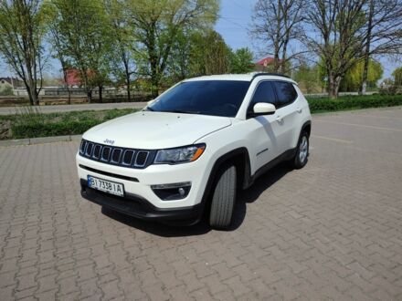 Белый Джип Компас, объемом двигателя 2.4 л и пробегом 79 тыс. км за 18500 $, фото 1 на Automoto.ua