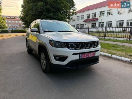 Белый Джип Компас, объемом двигателя 2.36 л и пробегом 90 тыс. км за 14800 $, фото 1 на Automoto.ua