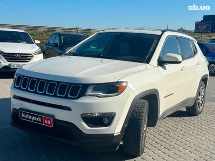 Білий Джип Compass, об'ємом двигуна 2.4 л та пробігом 117 тис. км за 16950 $, фото 1 на Automoto.ua