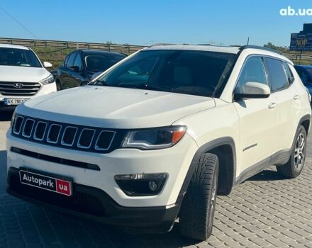 Білий Джип Compass, об'ємом двигуна 2.4 л та пробігом 117 тис. км за 16950 $, фото 1 на Automoto.ua