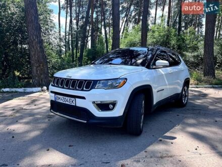 Белый Джип Компас, объемом двигателя 2.36 л и пробегом 56 тыс. км за 16200 $, фото 1 на Automoto.ua