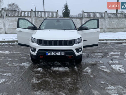 Белый Джип Компас, объемом двигателя 2.36 л и пробегом 129 тыс. км за 12000 $, фото 1 на Automoto.ua