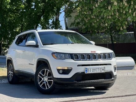 Джип Compass 2019 у Кременчуге на Automoto.ua Білий Джип Compass, об'ємом двигуна 2.4 л та пробігом 122 тис. км за 17300 $, фото 1 на Automoto.ua