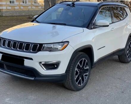 Белый Джип Компас, объемом двигателя 2.4 л и пробегом 82 тыс. км за 12999 $, фото 1 на Automoto.ua