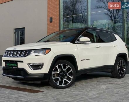 Белый Джип Компас, объемом двигателя 2.36 л и пробегом 108 тыс. км за 15490 $, фото 1 на Automoto.ua