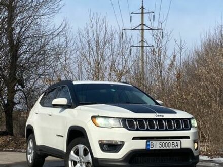 Белый Джип Компас, объемом двигателя 2.4 л и пробегом 147 тыс. км за 14700 $, фото 1 на Automoto.ua