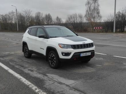 Білий Джип Compass, об'ємом двигуна 2.4 л та пробігом 150 тис. км за 16200 $, фото 1 на Automoto.ua