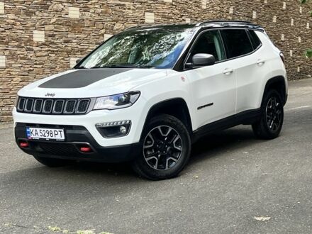 Білий Джип Compass, об'ємом двигуна 2.4 л та пробігом 109 тис. км за 15950 $, фото 1 на Automoto.ua