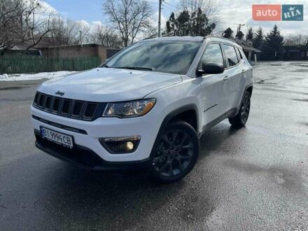 Джип Компас 2021 в Полтаве на Automoto.ua Белый Джип Компас, объемом двигателя 2.4 л и пробегом 4 тыс. км за 21400 $, фото 1 на Automoto.ua