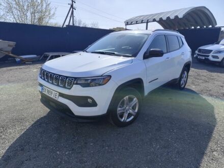 Білий Джип Compass, об'ємом двигуна 2 л та пробігом 70 тис. км за 19500 $, фото 1 на Automoto.ua