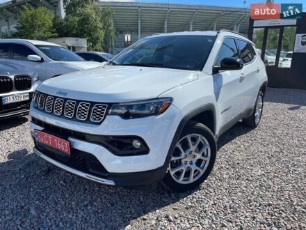 Білий Джип Compass, об'ємом двигуна 2 л та пробігом 40 тис. км за 19400 $, фото 1 на Automoto.ua