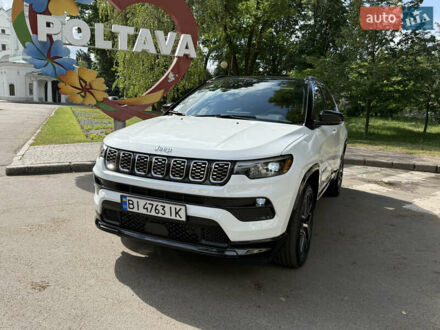 Джип Compass 2024 у Полтаві на Automoto.ua Білий Джип Compass, об'ємом двигуна 2 л та пробігом 4 тис. км за 28500 $, фото 1 на Automoto.ua