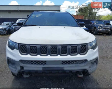 Белый Джип Компас, объемом двигателя 2 л и пробегом 55 тыс. км за 12250 $, фото 1 на Automoto.ua