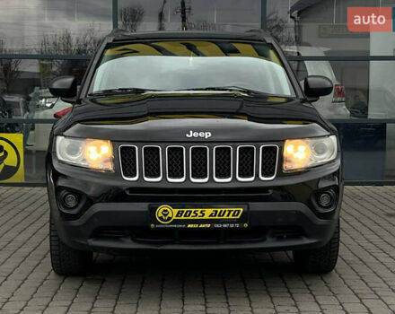 Чорний Джип Compass, об'ємом двигуна 2.14 л та пробігом 185 тис. км за 10900 $, фото 1 на Automoto.ua