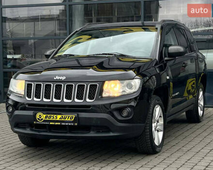 Чорний Джип Compass, об'ємом двигуна 2.14 л та пробігом 185 тис. км за 10900 $, фото 2 на Automoto.ua
